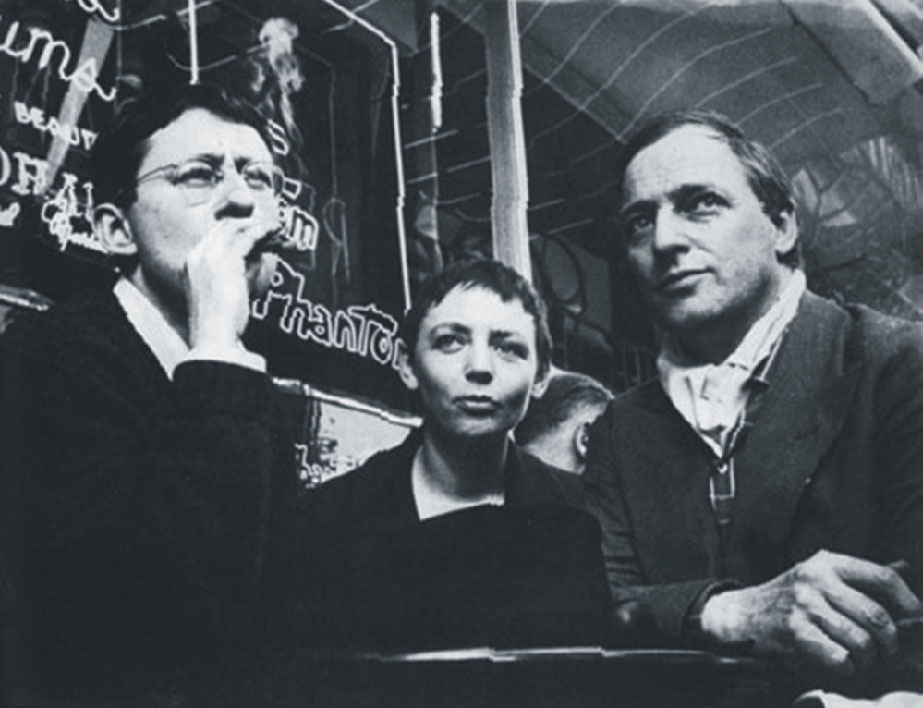 Guy Debord Michele Bernstein and Asger Jorn of the Situationist