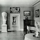 Juno Ludovisi plaster cast. Junozimmer, Goethe Haus, Weimar. Photo NFG Library and KG Beyer, Weimar 1975, plate 8.