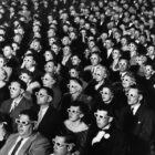 J.R. Eyerman [1952] Audience at the opening-night screening of Bwana Devil, the first full-length colour 3-D movie. Paramount Theatre, Hollywood, 26 Nov 1952.