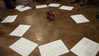 Self-organisation for Co-operative Art Education. Conway Hall, 28 Nov 2019. Photo by D. Vora.